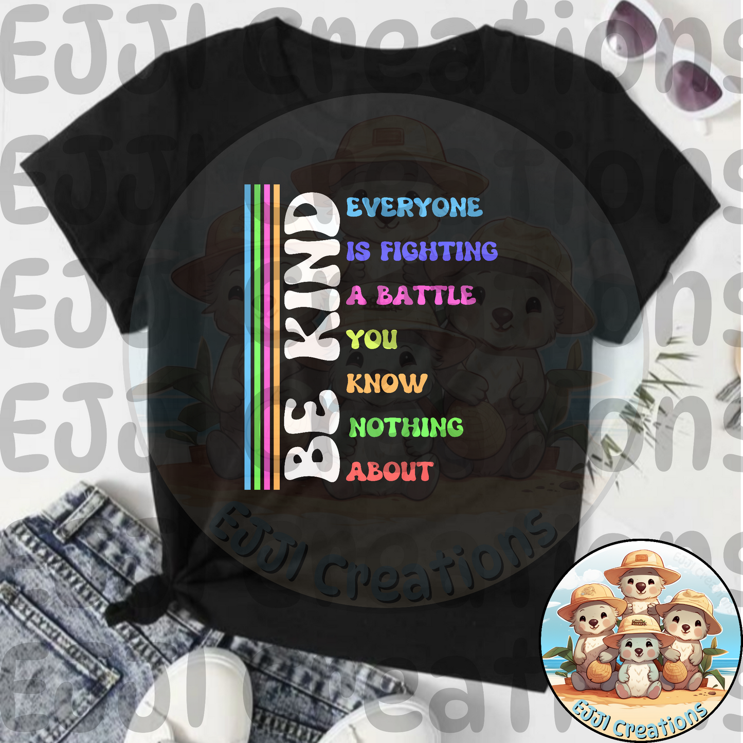 "Be Kind" Kids Tee *Made To Order*