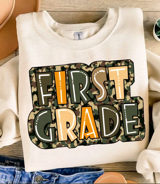 Back to School Camo **please put grade level in comment section**